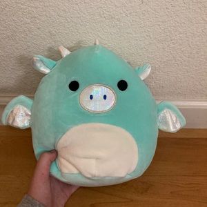 NWT (9in) blue dragon squishmallow